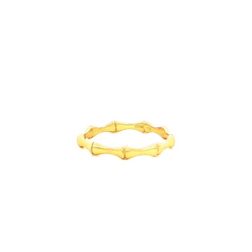 [SGA485] 272898 ANILLO ONDAS ORO AMARILLO   