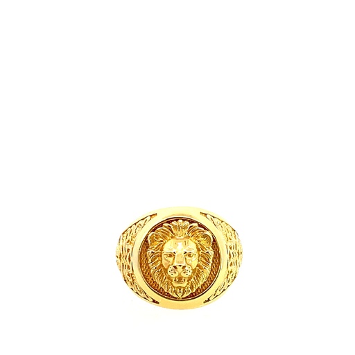 [SGA557] ANILLO LEON ORO AMARILLO