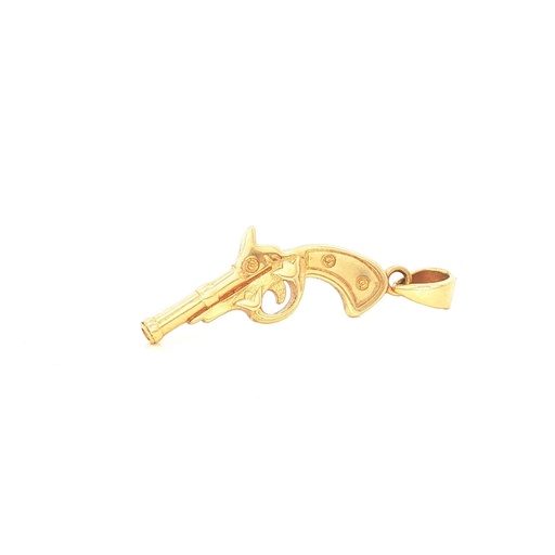 [SGA563] [SGA563] 273499 DIJE PISTOLA ORO AMARILLO   