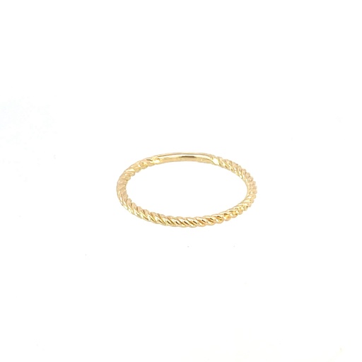 [SGA66] ANILLO MELCOCHA ORO AMARILLO               