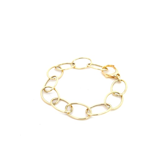 [SGA74] PULSERA AROS ORO AMARILLO               