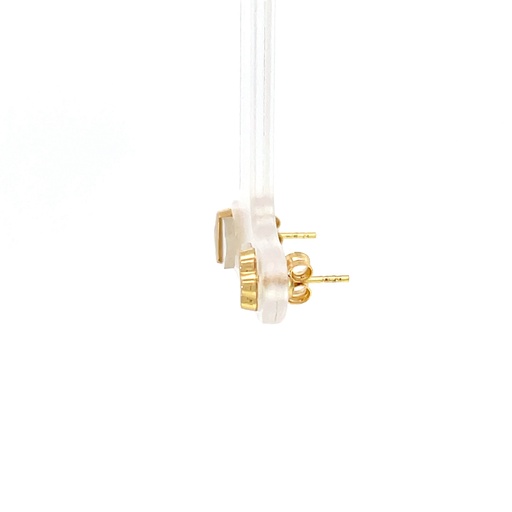 [SGA82] TOPOS FLOR NACAR ORO AMARILLO            