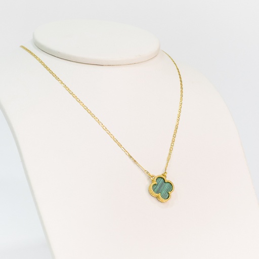 [SM18] CADENA VAN CLEEF VERDE ORO AMARILLO    