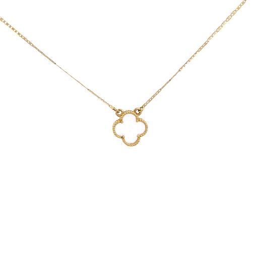 [SM30] CADENA VAN CLEEF ROSA ORO AMARILLO    