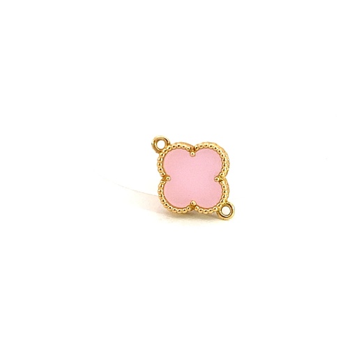 [SM53] APLIQUE VAN CLEEF ROSADO ORO AMARILLO    