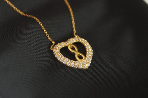 [X015] CADENA CORAZON INFINITO