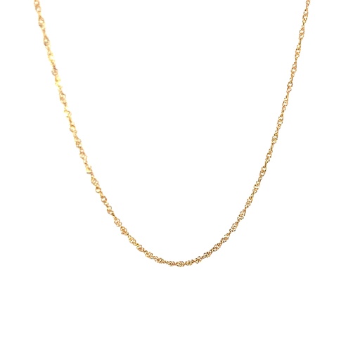 [X025] CADENA SINGAPUR 45CM OA