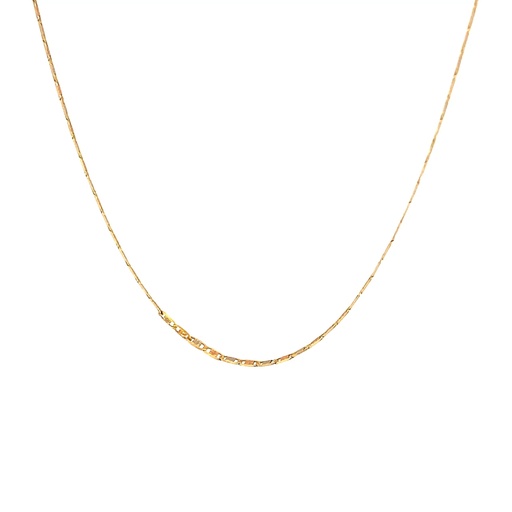 [X041] CADENA PLASTINA 3O 40CM OA