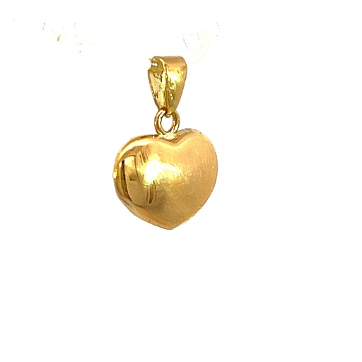 [140250] DIJE CORAZON ORO AMARILLO