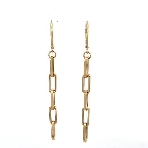 [251751] [251751] PENDIENTES PAPER ORO AMARILLO