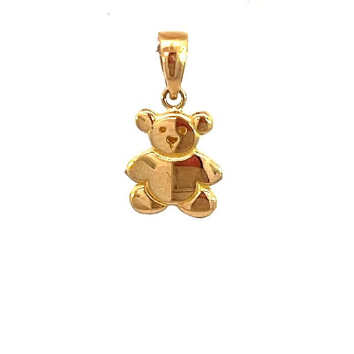 [267935] DIJE FIGURA OSO ORO AMARILLO