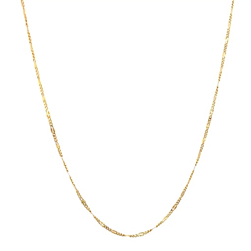 [FGR025D1GH] CADENA 3X1MINI DIAMANTADA ORO AMARILLO