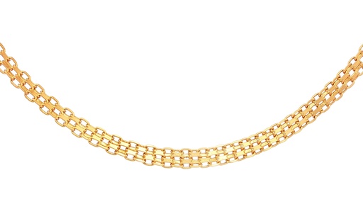 [GOLD381] CADENA BISMARK ORO AMARILLO