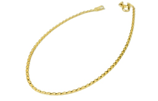 [GOLD388] PULSERA BISMARK UN CARRIR ORO AMARILLO