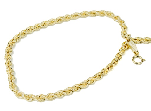 [GOLD391] PULSERA FRANCISCANA ORO AMARILLO