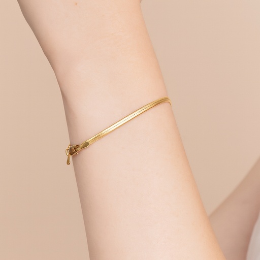 [ALS027FLXM0H19] PULSERA EGIPCIA ORO AMARILLO 