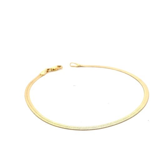 [ALS027FLXM0H19] PULSERA EGIPCIA ORO AMARILLO 
