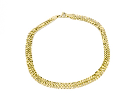 [GOLD399] PULSERA SADUZA ORO AMARILLO MEDIANA
