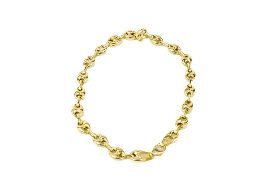 [REM36] PULSERA GUCCI NUMERO 2 ORO AMARILLO