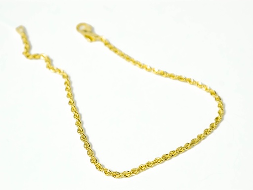 [040CV1220] PULSERA FRANCISCANA ORO AMARILLO LASER ESPINATA