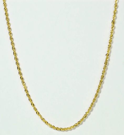 [040CVGL50] [040CVGL50] CADENA FRANCISCANA ORO AMARILLO GLITTER