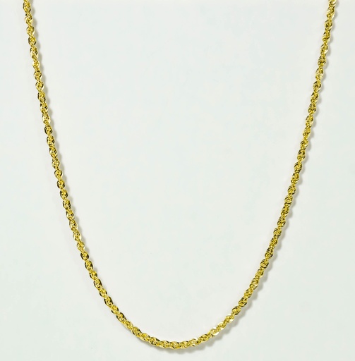 [040CVGL45] [040CVGL45] CADENA FRANCISCANA ORO AMARILLO GLITTER