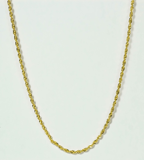 [040CVGL60] [040CVGL60] CADENA FRANCISCANA ORO AMARILLO GLITTER