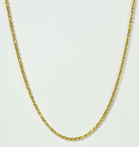 [050CVD60] [050CVD60] CADENA FRANCISCANA ORO AMARILLO DIAMANTATA LASER