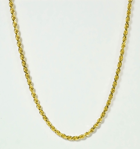 [072CVD60] [072CVD60] CADENA FRANCISCANA ORO AMARILLO DIAMANTATA LASER