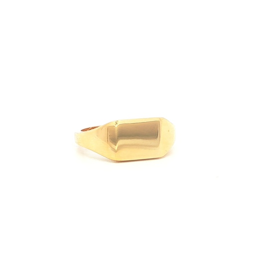 [282285] ANILLO SELLO ORO AMARILLO