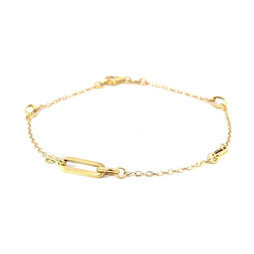 [273917] PULSERA ESPECIAL AROS ORO AMARILLO