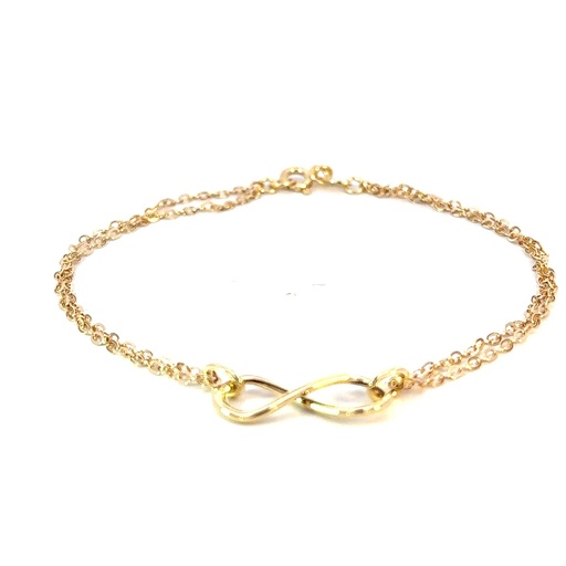 [237982] PULSERA INFINITO ORO AMARILLO