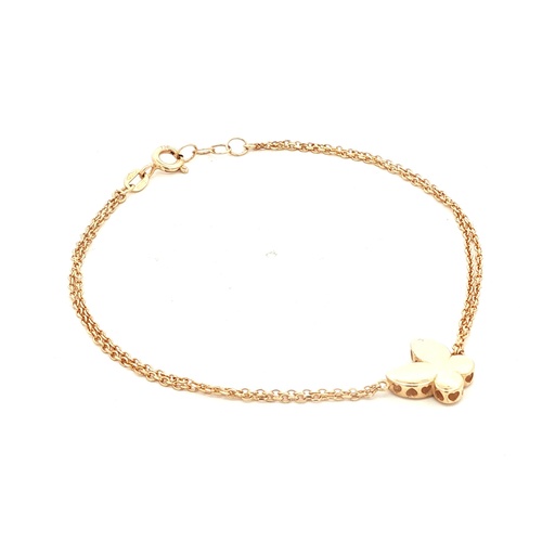 [269673] PULSERA MARIPOSA ORO AMARILLO 