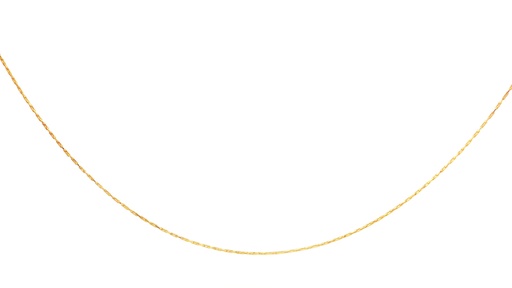 [ROLD31025AM] CADENA MINI ROLLON ESPECIAL DIAMANTADA ORO AMARILLO 