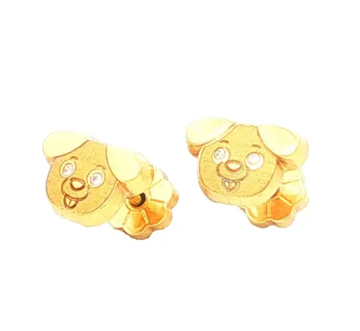 [200266502] TOPOS PERRITO C/2 P. 0,80mm ORO AMARILLO
