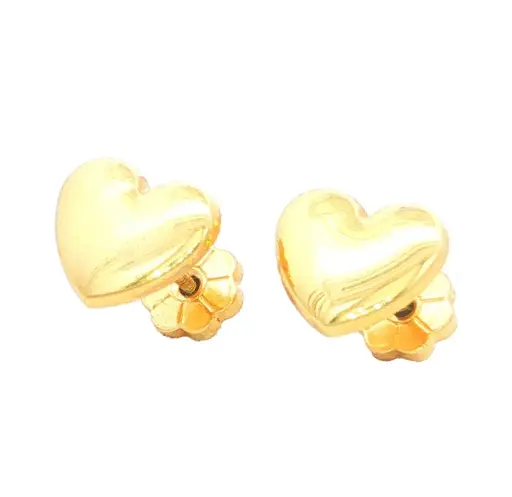 [2203160] TOPOS CORAZON SIMPLE ORO AMARILLO