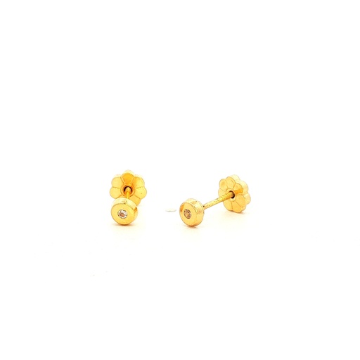 [200905] TOPOS  MINI-REDONDO C/P1.5mm ORO AMARILLO