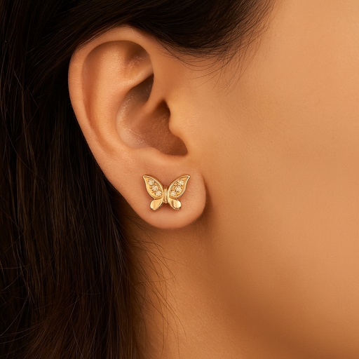 [200319906] TOPOS MARIPOSA MOD-2 C/6 P. 0,80mm ORO AMARILLO