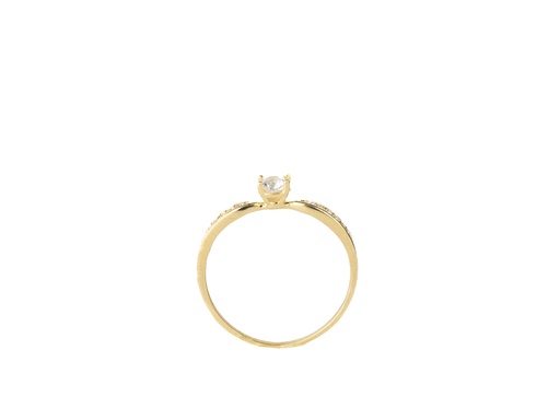 [CM410] ANILLO CASTING SOLITARIO ORO AMARILLO