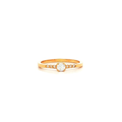 [CM440] ANILLO SOLITARIO CASTING ORO AMARILLO