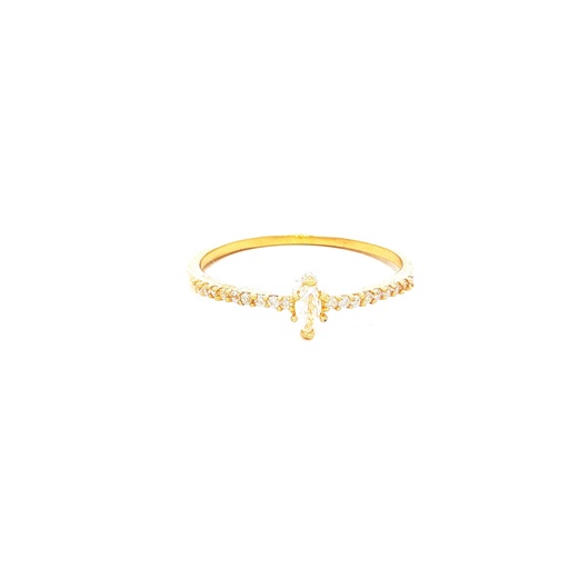 [CM478] ANILLO SOLITARIO CASTING ORO AMARILLO