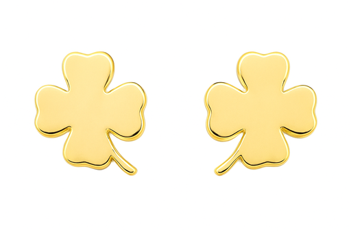 [271629] TOPOS TREBOL CUATRO HOJAS ORO AMARILLO