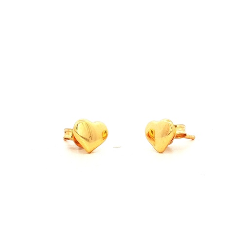 [184926] TOPOS CORAZON ORO AMARILLO