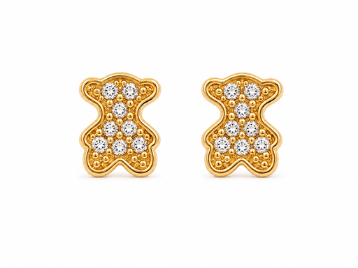 [JS131] TOPOS OSO CASTING ORO AMARILLO