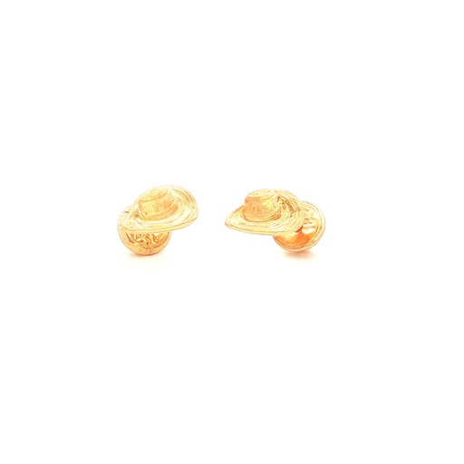 [JS164] TOPOS SOMBRERO ORO AMARILLO 
