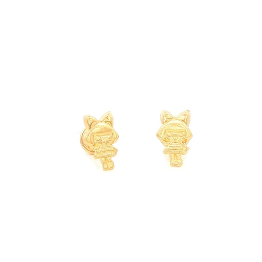 [JS172] TOPOS MUÑECA ORO AMARILLO