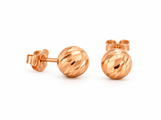 [JS181] TOPOS BOLA NUMERO 6 ORO ROSA