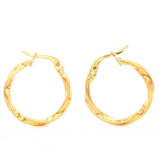 [B240] CANDONGAS MELCOCHAS LISAS ORO AMARILLO