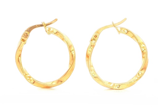 [B241] CANDONGAS MELCOCHAS LISAS ORO AMARILLO