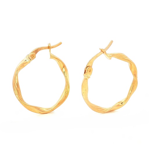 [B243] CANDONGAS MELCOCHAS RAYADAS ORO AMARILLO